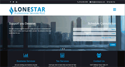 Desktop Screenshot of lonestarpros.com